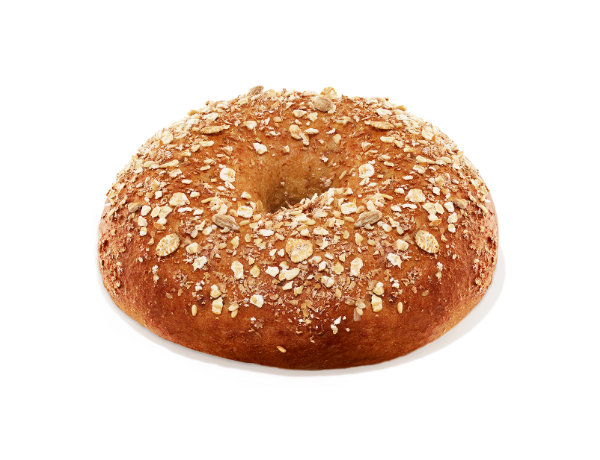 A multigrain bagel